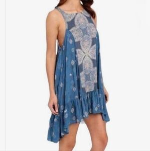 Free People Intimately Into You Bohemian Slip Dress - Flowy Oversized Fit